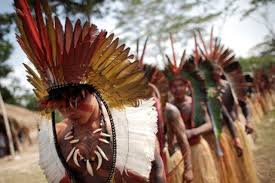Plemię kawahiva - region w dorzeczu amazonki - ludy amazonii